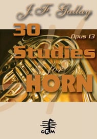 30 Studies, Op. 13 French Horn Book cover